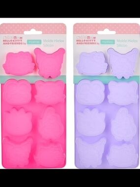 Hello Kitty Silicone Ice Cube L, Candy, Chocolate Jello - Pick One Color Choice